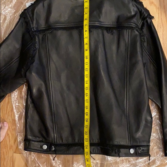 IRO Else Leather Jacket Size 40 (size 8) NWT - Picture 16 of 16